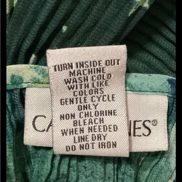 Catherine’s Women’s Petite Plus Embellished V Neck Sheer Tunic, size 3XWP - Picture 7 of 7